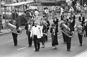 Marching Band Prints: Hundreds lined streets to watch the annual Skelmanthorpe carnival procession through