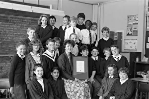 Classroom Prints: Hundreds of Rawthorpe High School pupils took part in a sponsored read-a-thon
