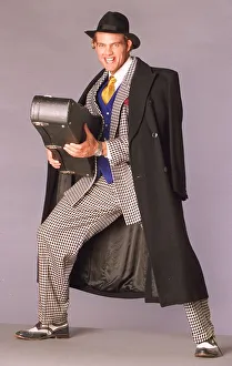 00126 Prints: Hunter from TV programme Gladiators real name James Crossley who has his own clothing