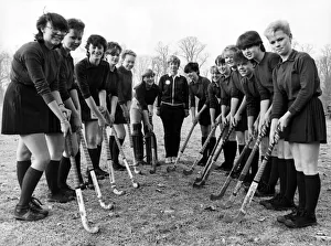 Secondary Prints: Hustler Schools girls under 18 hockey team have been having a jolly good time