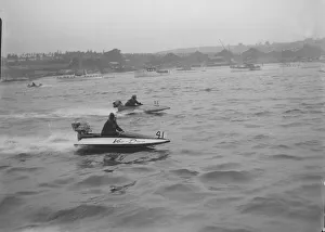 00002 Prints: Hydroplane Racing Rochester Harlow 2 / 9 / 1951 B4170 / 5