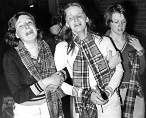 A hysterical tartan army invade Newcastle to watch the Bay City Rollers at the City Hall