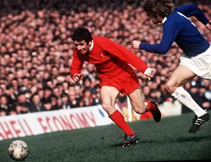 Ian Callaghan football Liverpool v Everton FA Cup semi final