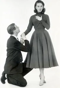 Surprise Prints: Ian Carmichael and Janette Scott posing the big moment in couples lifes