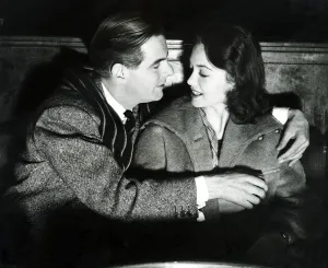 Cinemas Prints: Ian Carmichael and Janette Scott seen here cuddling on the back row of the cinema