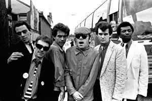 Ian Dury and the Blockheads, on Tyneside in June, 1979
