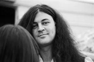 00948 Prints: Ian Gillan, new lead singer of heavy metal group Black Sabbath