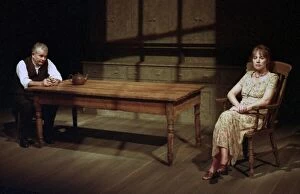 Images Dated 1st November 1994: Ian Holm & Penelope Wilton on stage in Landscape