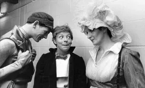 Ian Jentle, Linda Dobell and LAngela Moran from the Tynewear Theatre Company
