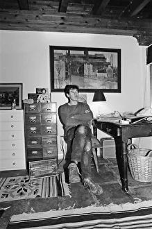 Ian Mckellen, English actor, pictured in his riverside home in East London