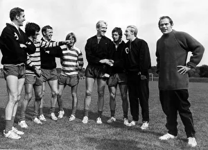 Ian Ure Football player for Manchester United Aug 1969 at their training ground