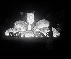 00002 Prints: Illuminations at Morecombe Lancs 1950 The Flowery Fairy