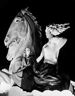00002 Prints: Illuminations at Morecombe Lancs 1950 Neptunes Kingdom