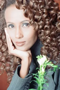 01105 Prints: Iman, international model and actress in London to promote BBC2 special documentary