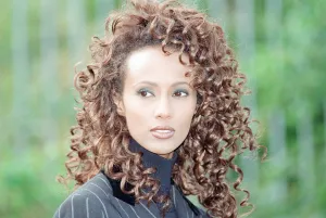 01105 Prints: Iman, international model and actress in London to promote BBC2 special documentary