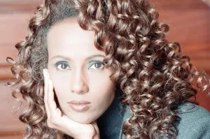 01105 Prints: Iman, international model and actress in London to promote BBC2 special documentary