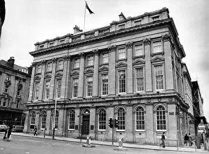 Finance Prints: The imposing regional headquarters of Lloyds Bank in Grey Street, Newcastle