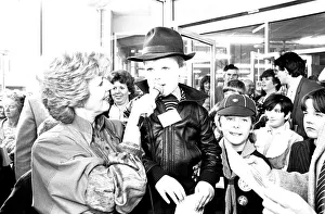 Impressionist Janet Brown was in North Shields on 1st September 1982 opening a brand new