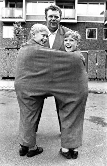 Slimming Prints: The Incredible Shrinking Man. Theres bags of fun for jolly David Cox