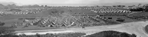 Tents Prints: The Indian army camp on the race course at Marseilles, France. September 1914
