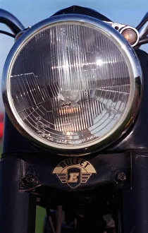 Enfield Prints: Indian manufactured Royal Enfield Bullet October 1998 Motorcycle bike Detail