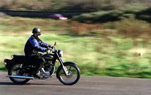 Enfield Prints: Indian manufactured Royal Enfield Bullet October 1998 Motorcycle Trevor Walls