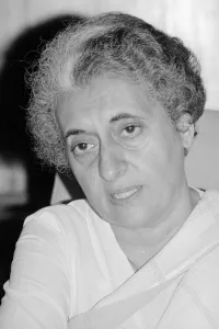 India Prints: Indian Prime Minister Indira Gandhi seen here in here office in the Parliament building