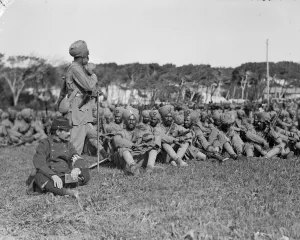 Turban Prints: Indian troops of the The 15th Ludhiana Sikhs regiment part of the 3rd (Lahore