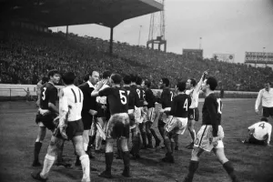 Inter Cities Fairs Cup Semi Final Second Leg match at Stamford Bridge