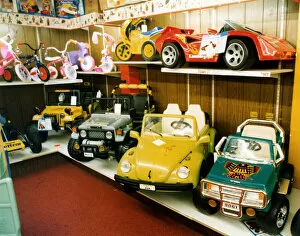 01390 Collection: Interior view of Romer Parrish toy shop. October 1993