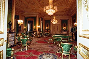 01135 Prints: Interior view of Windsor Castle showing restoration after it was damaged by fire in 1992