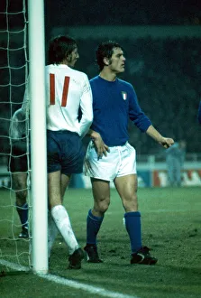 International friendly football match at Wembley Stadium England 0 v Italy 1