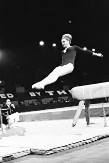 01141 Collection: International Gymnastics at Wembley Arena, London, Saturday 2nd April 1966