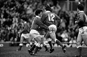 International Rugby Union. England v. Wales. January 1986 PR-04-121