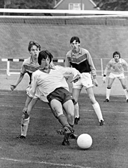 Images Dated 25th August 1979: International Youth Soccer, Northern Ireland 5 v RAOB Middlesbrough Boys 1
