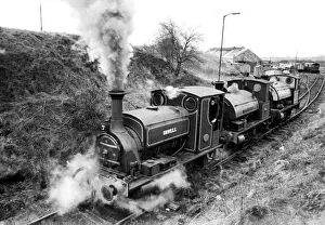 00337 Prints: The Inwell, a 1937 Hudswell Clarke 0-4-0 saddle tank locomotive