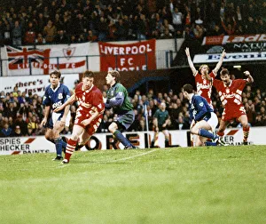 Ipswich Town 1 v Liverpool 3. Premier League match at Portman Road, Suffolk
