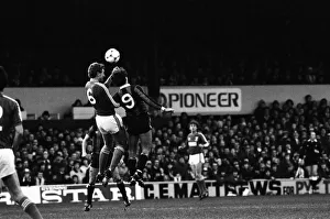 Ipswich Town v Manchester City league match at Portman Road November 1981