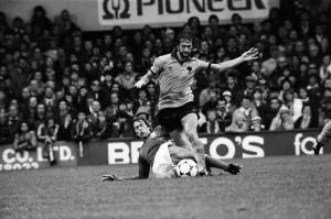 Ipswich Town v Wolverhampton Wanderers league match at Portman Road October 1981