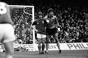 Ipswich Town v Wolverhampton Wanderers league match at Portman Road October 1981
