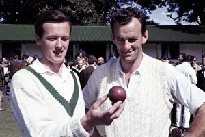 Ireland v West Indies Cricket July 1969 Irish Players celebrate after memorable