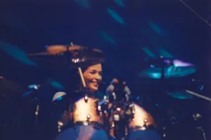 Irish band The Corrs perform in concert at Newcastle Arena 30 January 1999 - Caroline