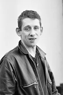 Irish folk singer Shane McGowan April 1987 87 1759