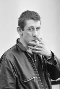 Irish folk singer Shane McGowan April 1987 87 1759