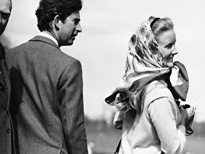 Isabella Whitbread daughter of brewery chief and racehorse owner with Prince Charles