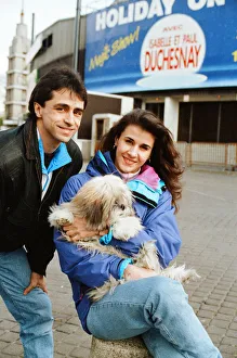 Siblings Prints: Isabelle and Paul Duchesnay, Ice Skating partners and siblings. 2nd April 1993