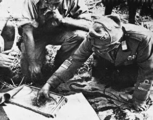 Italian Colonel gives information on enemy dispositions near Nicastro