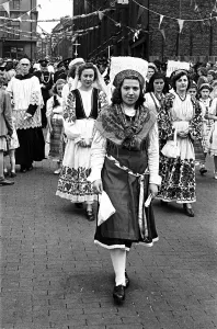 Italian Prints: Italian Parade in Little Italy honouring Our Lady of Mount Carmel, Clerkenwell