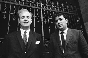 Ivan Cooper, (left) Chairman and founding member of the Derry Citizens Action Committee