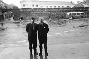 Ivan Cooper, (right) Chairman and founding member of the Derry Citizens Action Committee